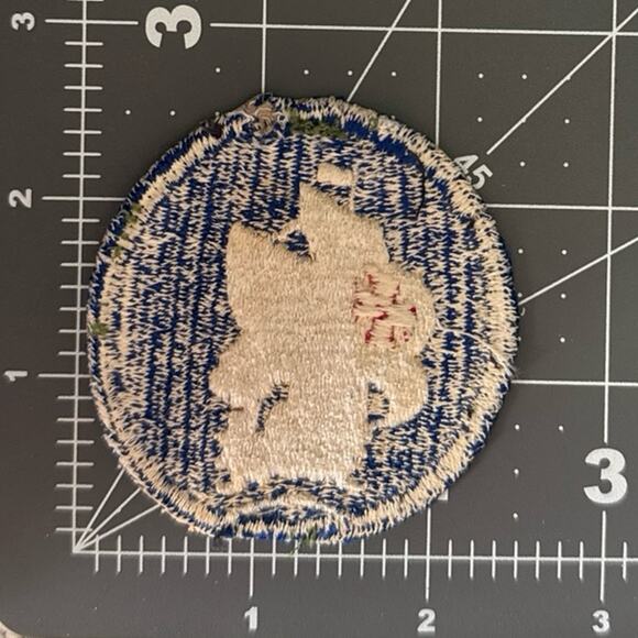 WW2 Caribbean Defense Command Patch Variation 1 - #1313a - Picture 2 of 2